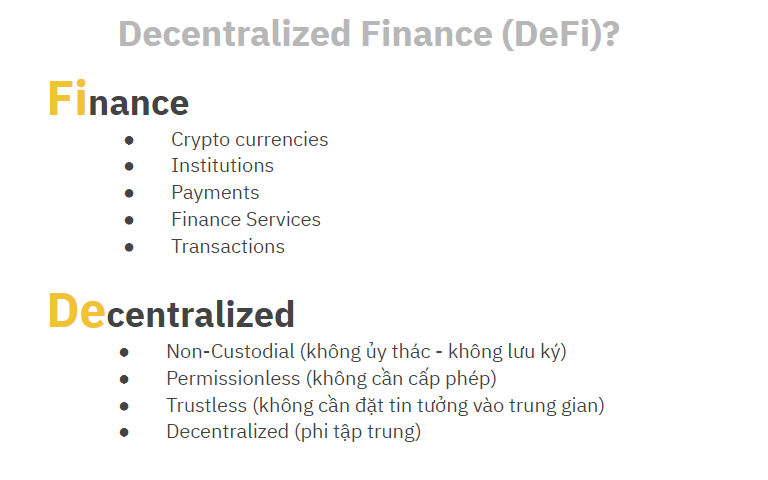 defi decentralize finance 1